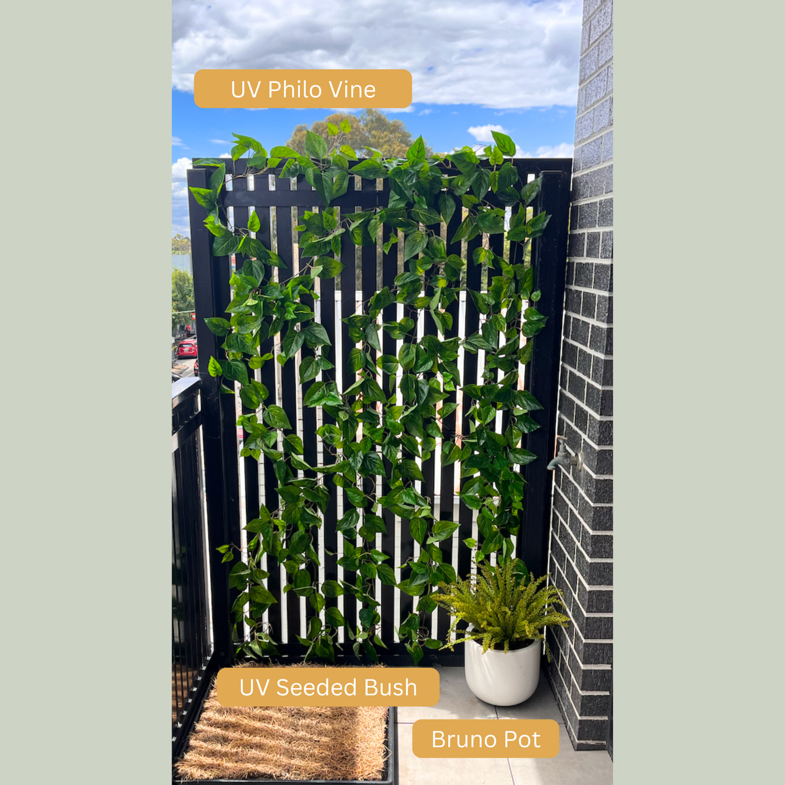 Artificial Philo Vine | Outdoor Plant