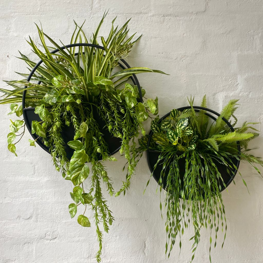 Artificial Greenery Design for Wall Planter