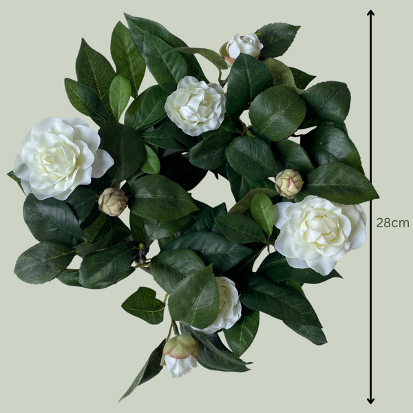 Artificial Camellia Ring - The Plants Project