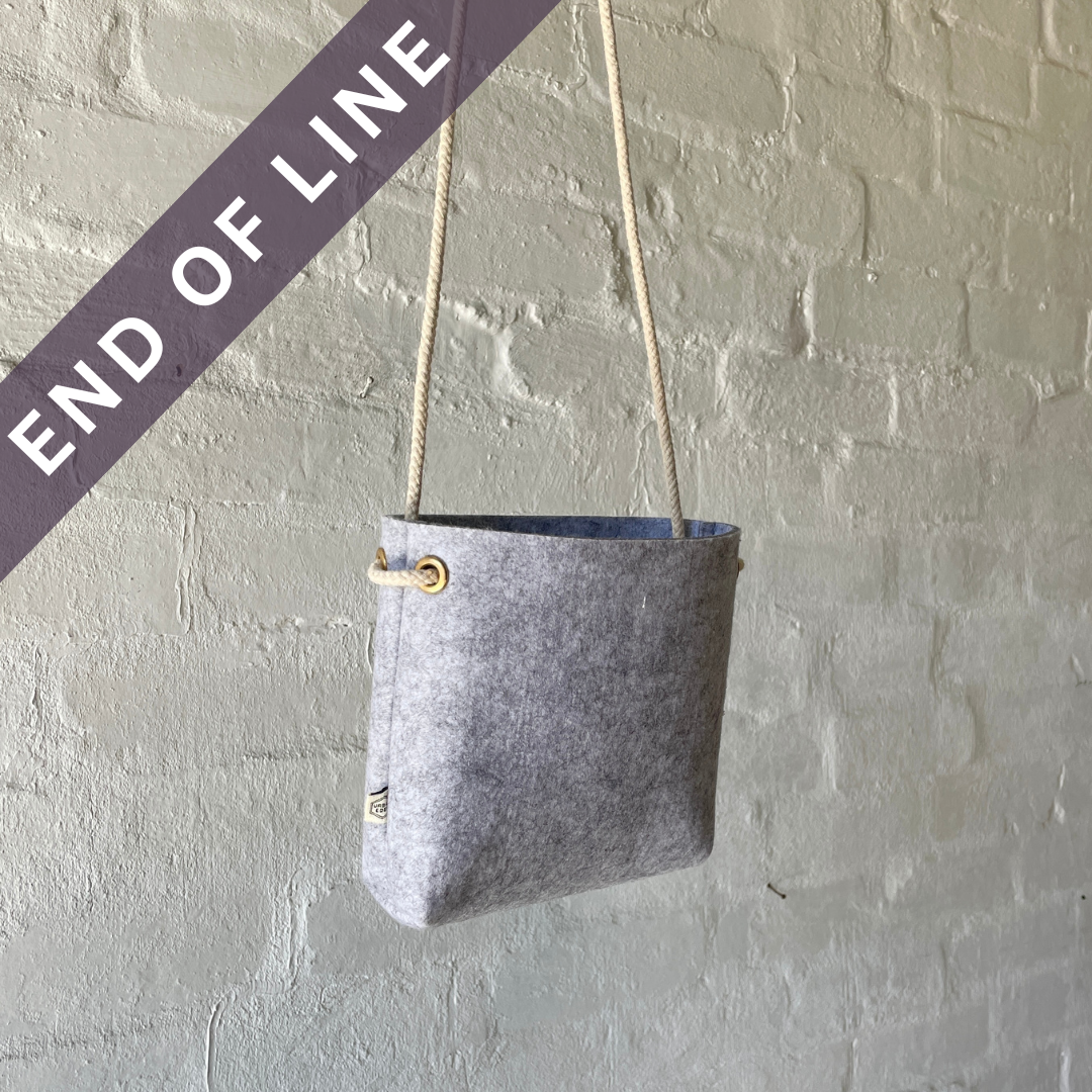 Hanging Plant Pouch | Light Grey