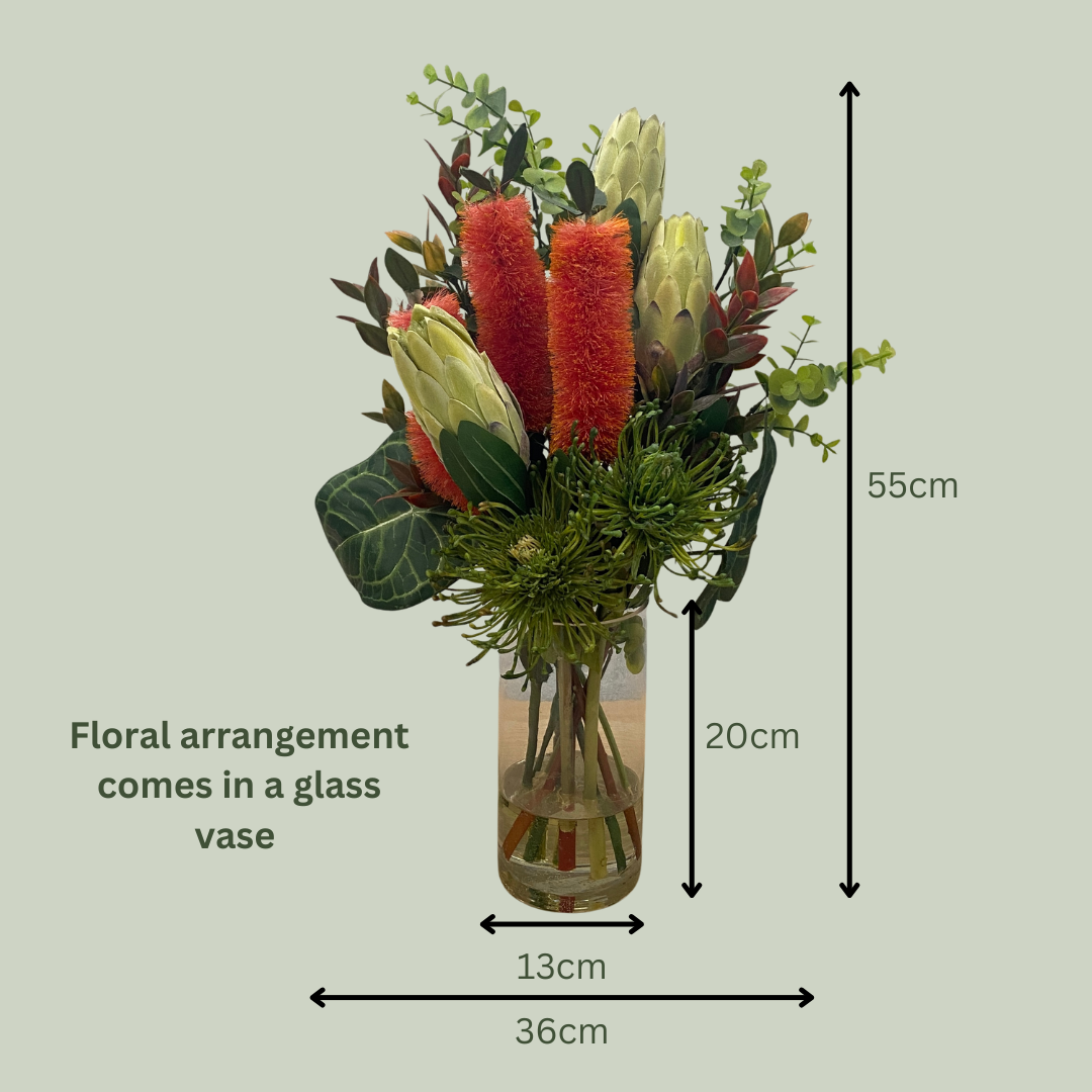 Artificial Floral Arrangement (Ex Rental) Reds