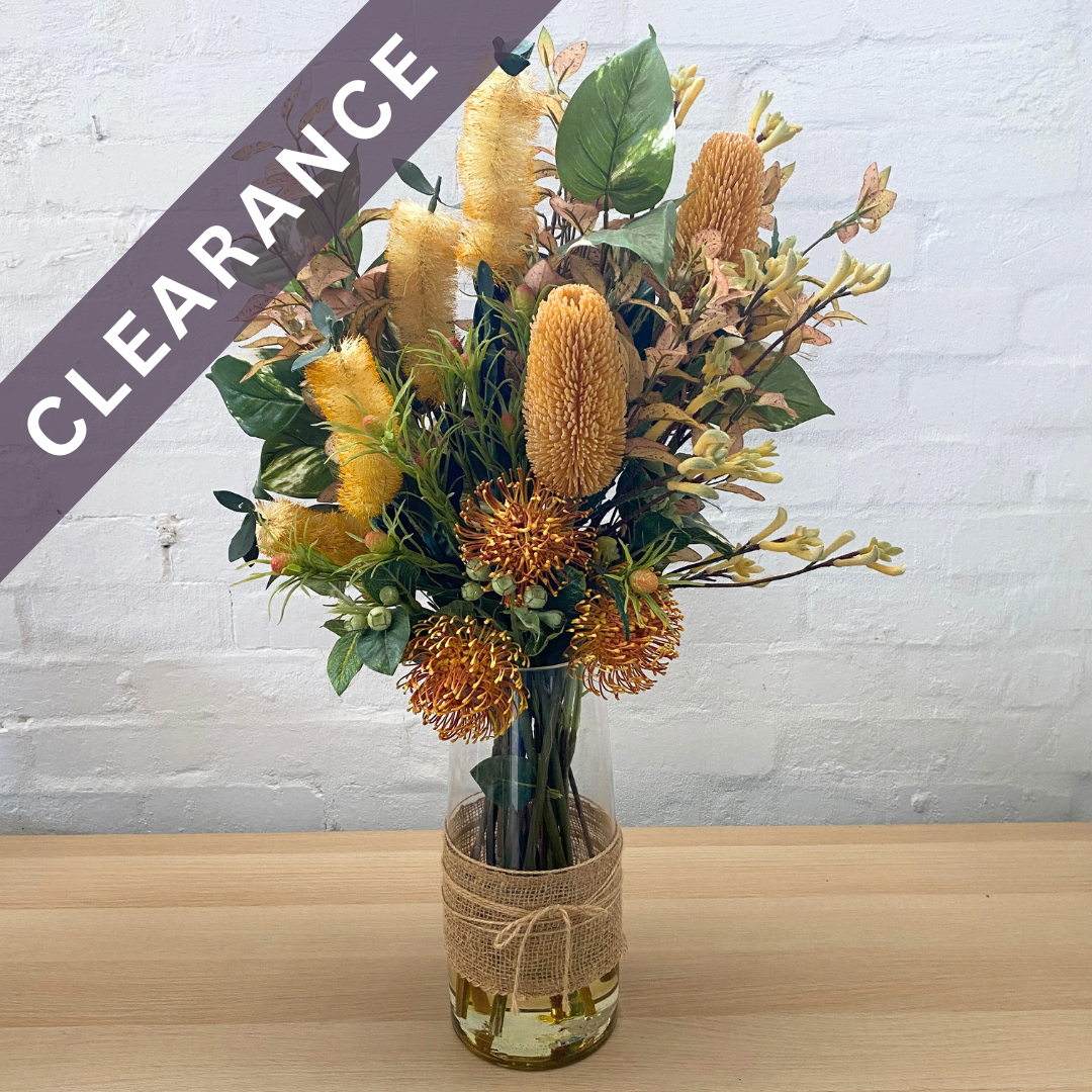 Artificial Floral Arrangement (Ex Rental) Yellows