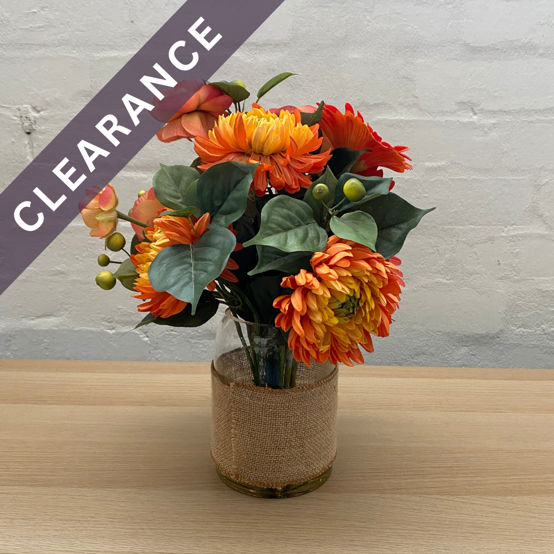 Artificial Floral Arrangement (Ex Rental) Oranges #3