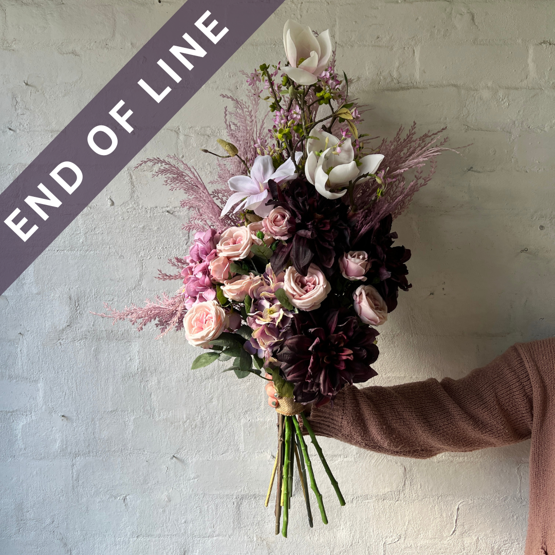 Artificial Floral Arrangement - Light Purples Bunch