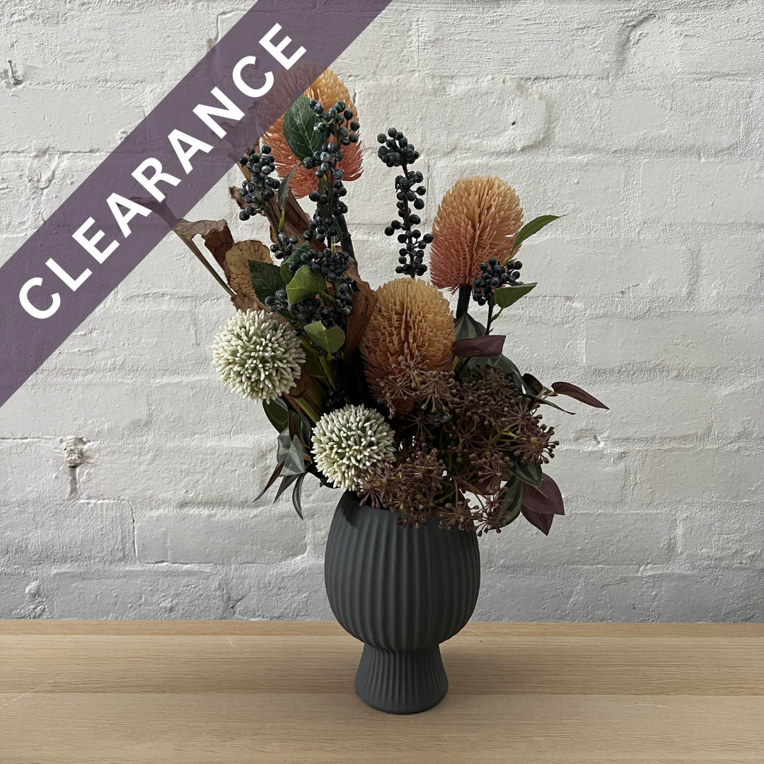 Artificial Floral Arrangement (Ex Rental) Oranges Ceramic