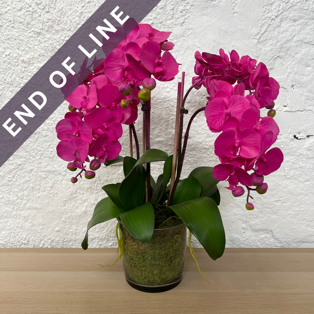 Artificial Floral Arrangement (Ex Rental) Pinks #10