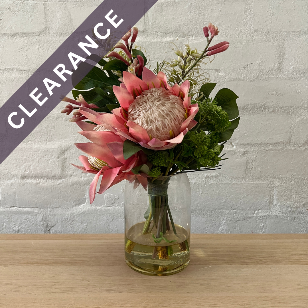 Artificial Floral Arrangement (Ex Rental) Pinks #2