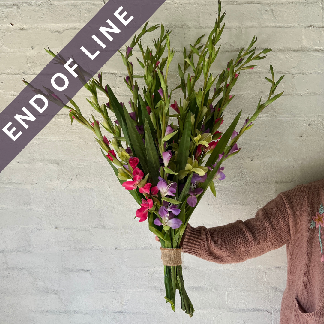 Artificial Floral Arrangement - Purples and Pinks Bunch