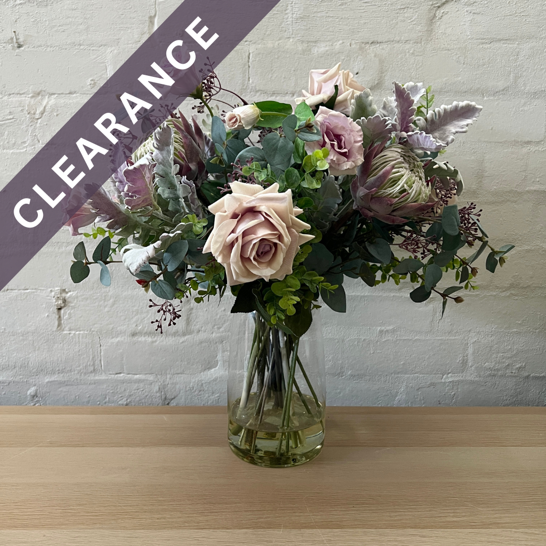 Artificial Floral Arrangement (Ex Rental) Purples #2