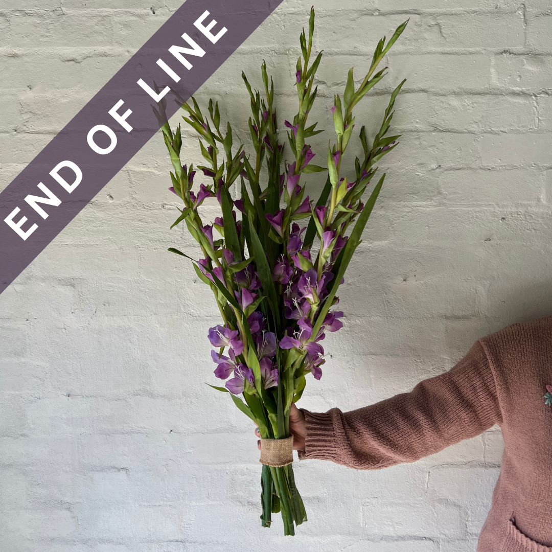 Artificial Floral Arrangement - Purples Bunch #2