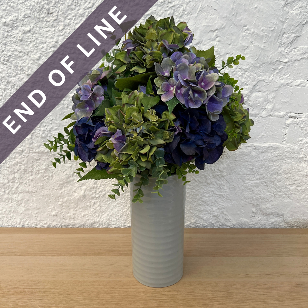 Artificial Floral Arrangement (Ex Rental) Purples Ceramic #3