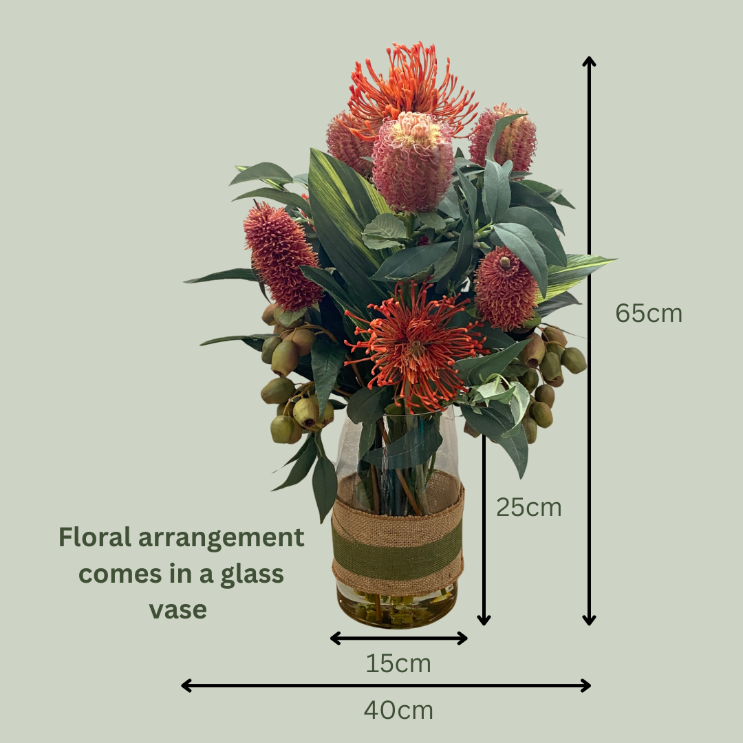 Artificial Floral Arrangement (Ex Rental) Oranges #2