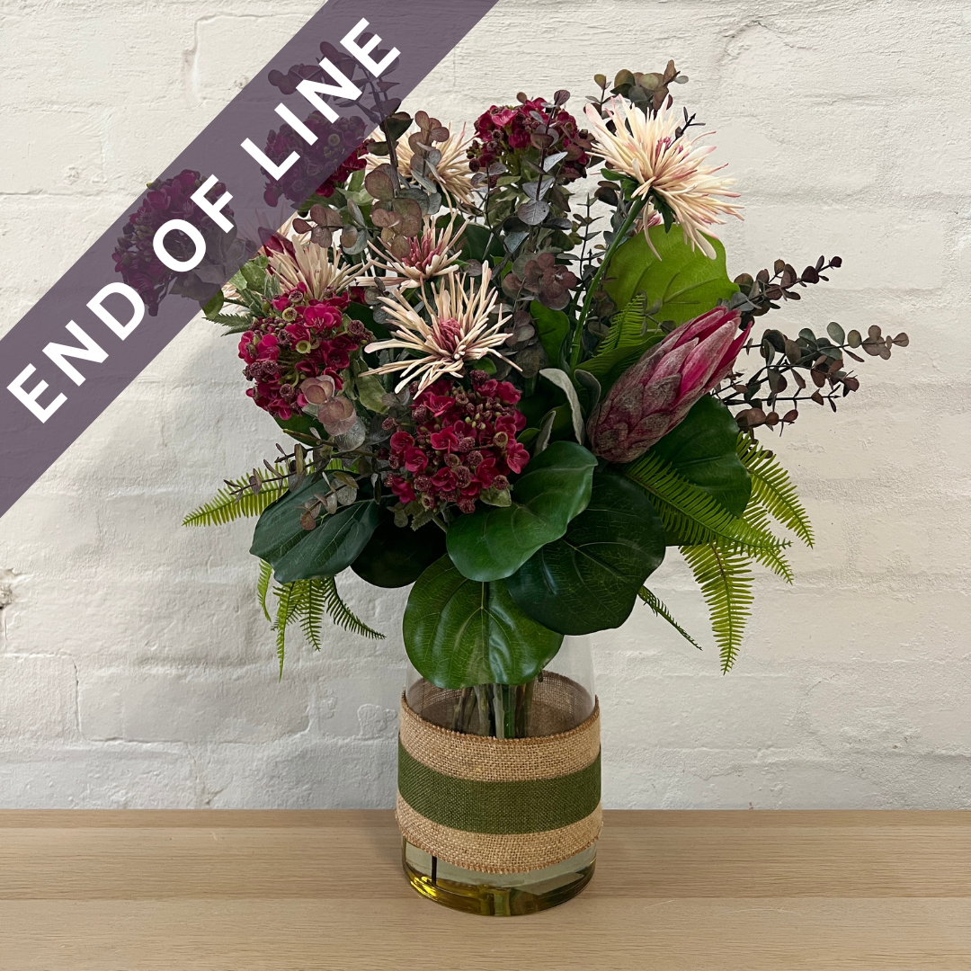 Artificial Floral Arrangement (Ex Rental) Pinks #5