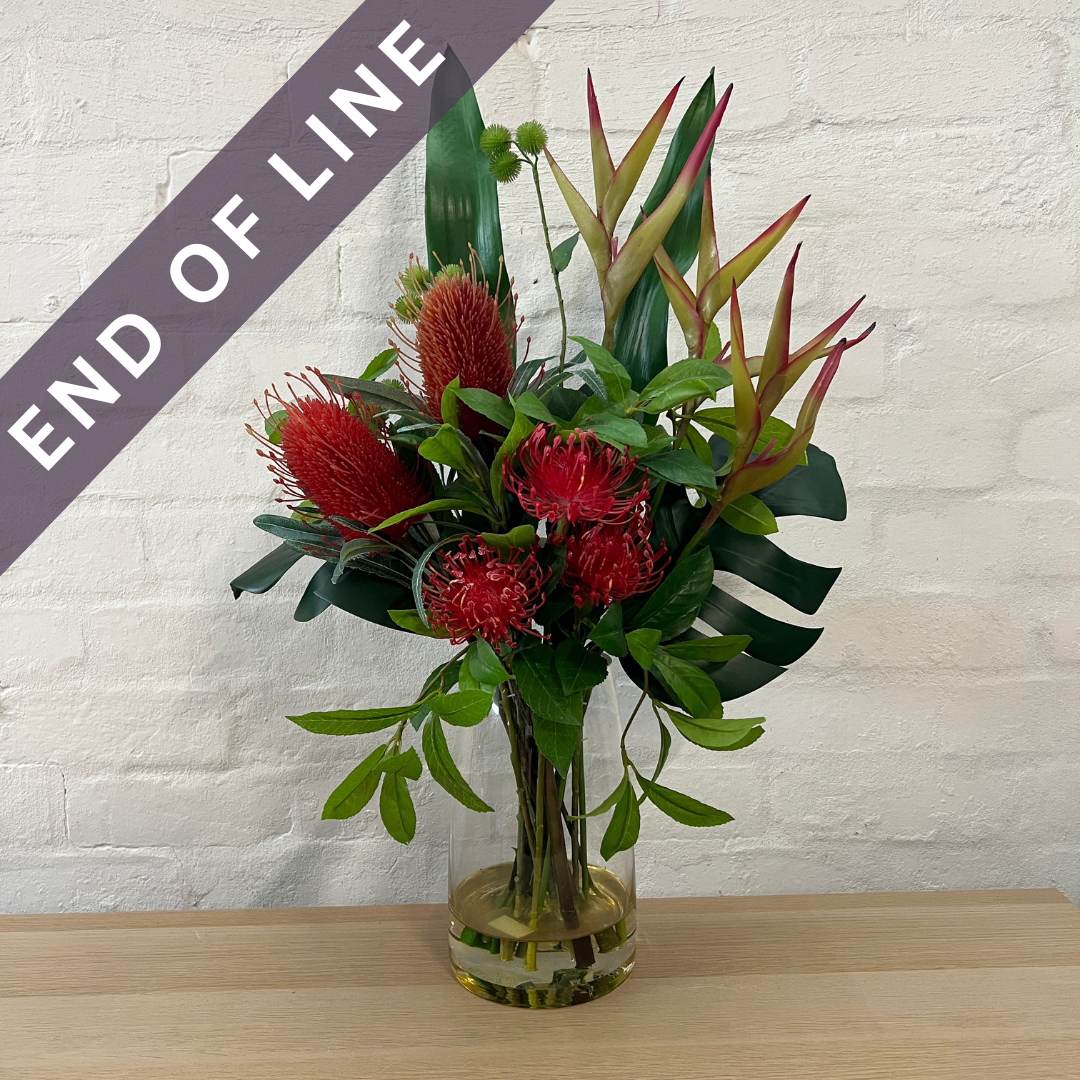 Artificial Floral Arrangement (Ex Rental) Reds