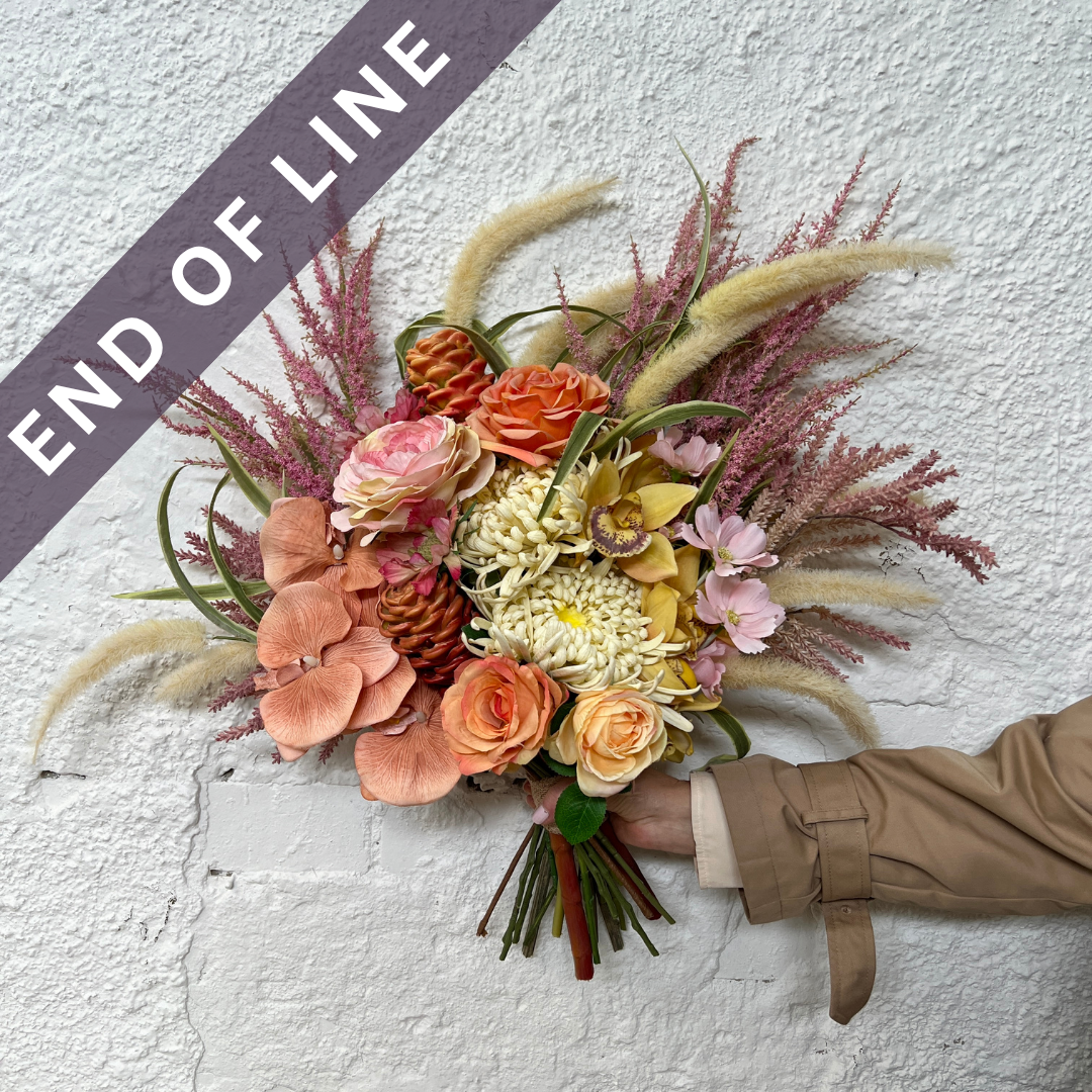 Artificial Floral Arrangement - Yellows and Pinks Bunch