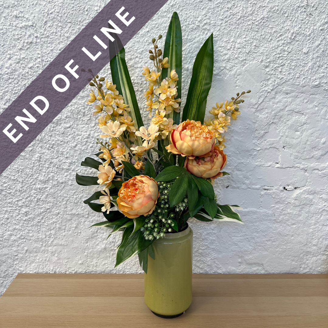 Artificial Floral Arrangement (Ex Rental) Oranges Ceramic