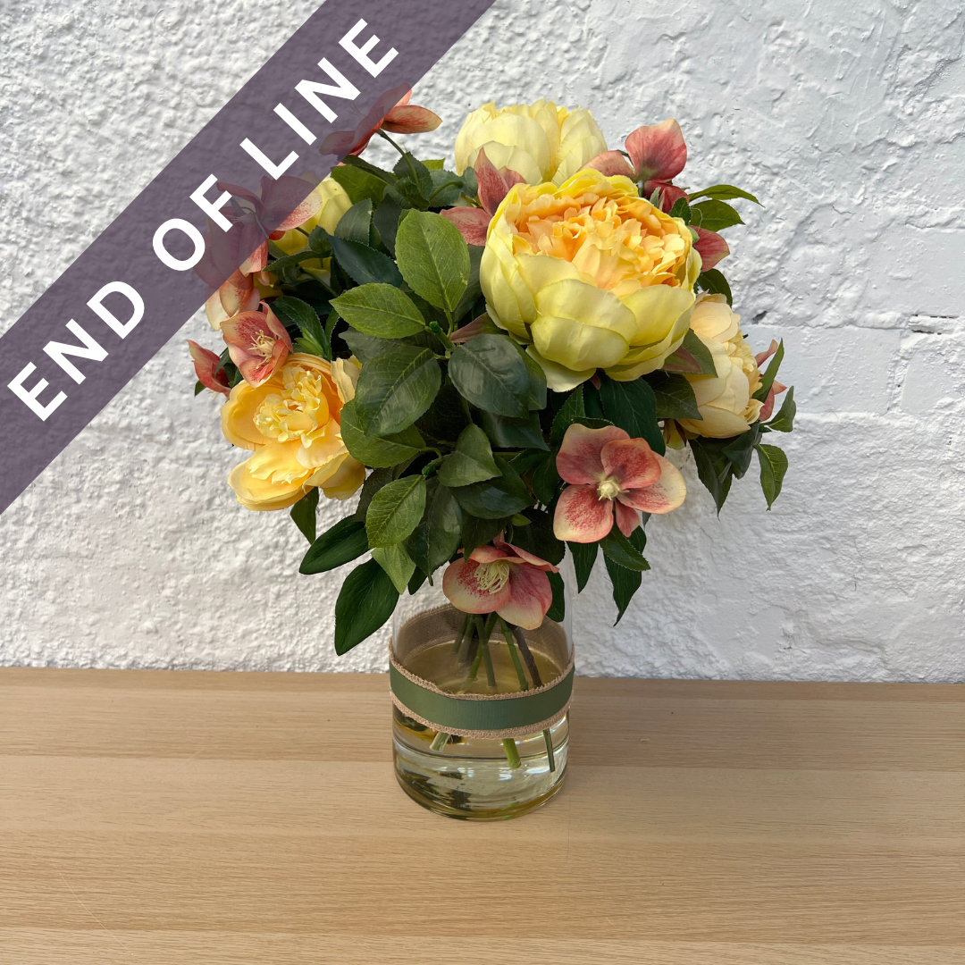 Artificial Floral Arrangement (Ex Rental) Yellows #2