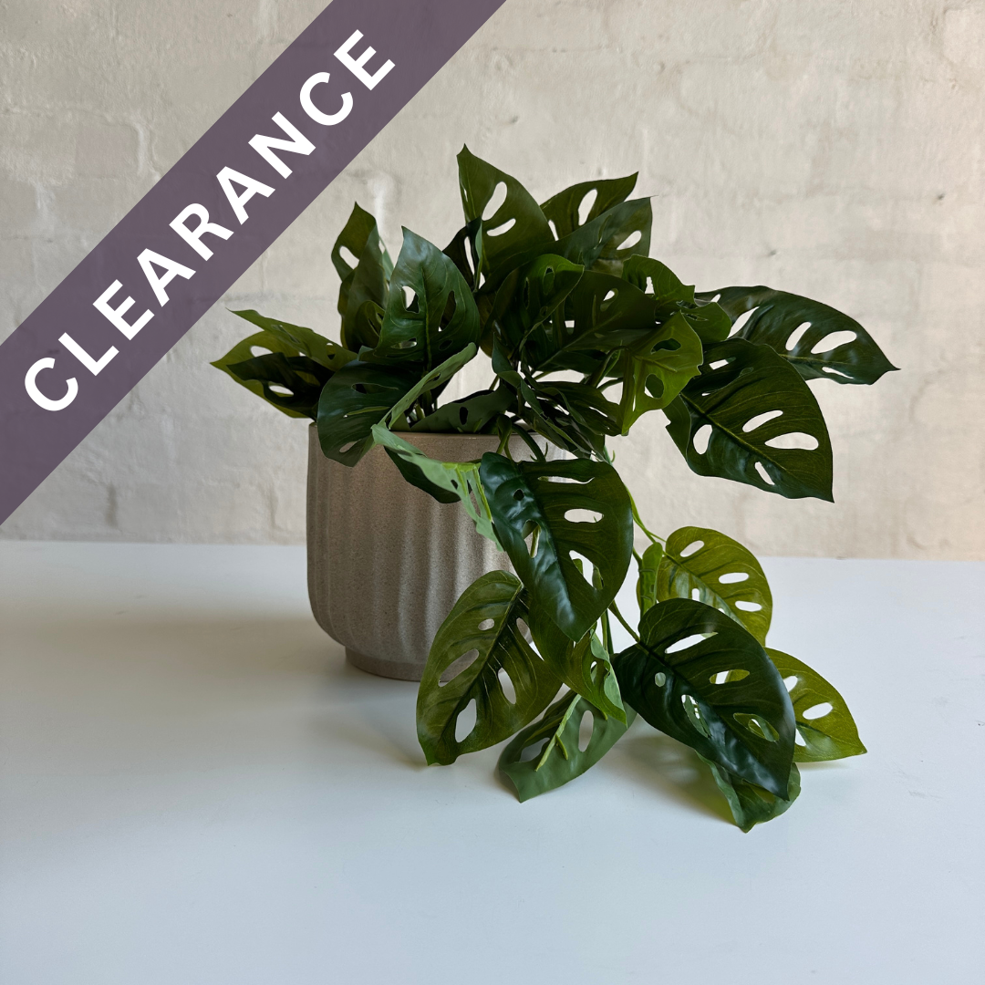 Artificial Monstera Adansoni Hanging Bush