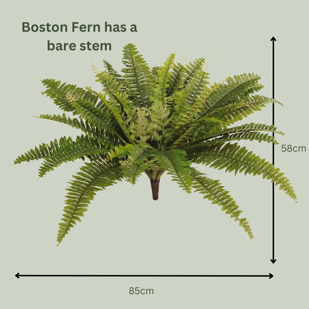 Artificial Boston Fern Plant