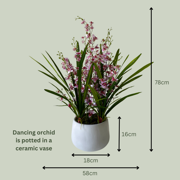 Artificial Dancing Orchid | Pink