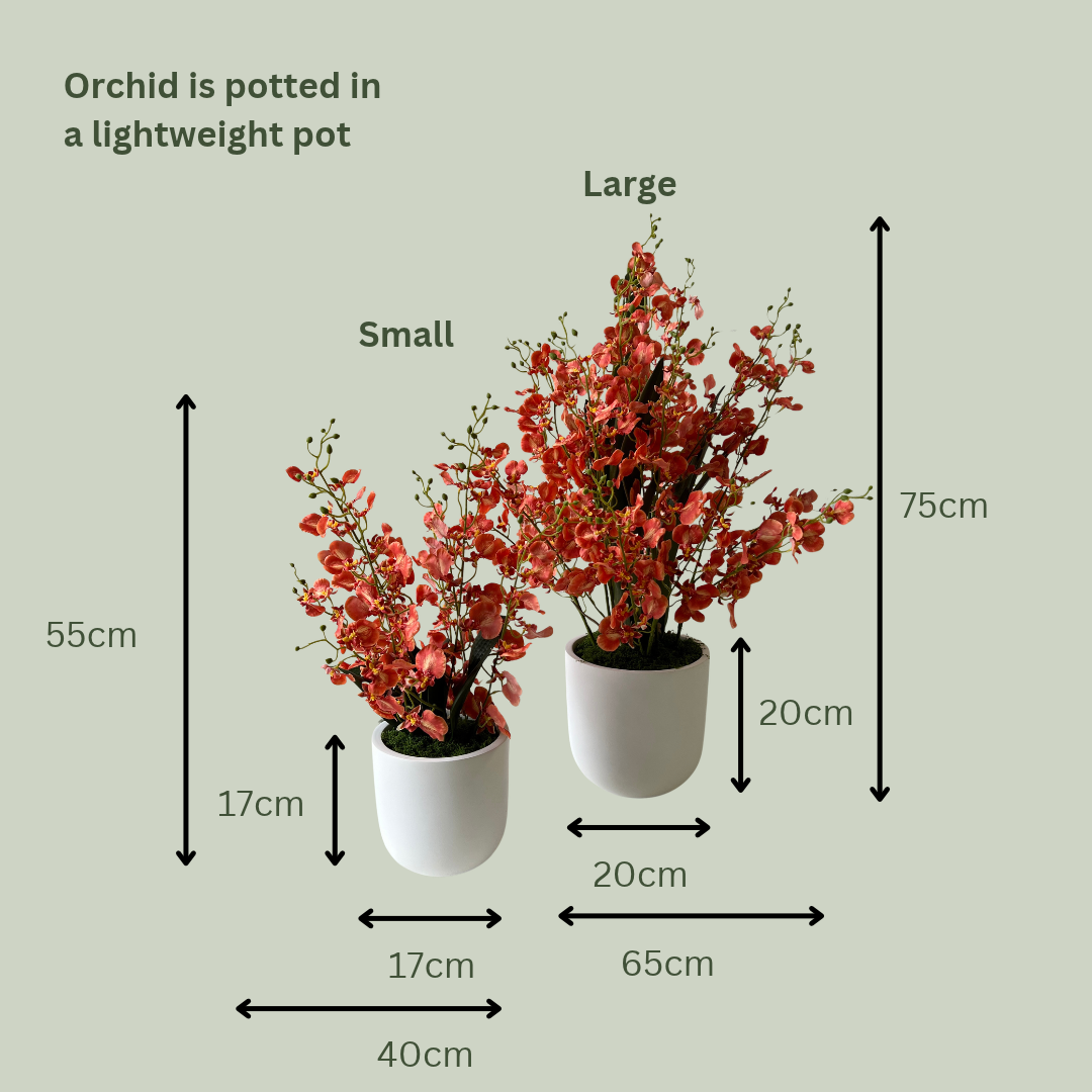 Artificial Dancing Orchid