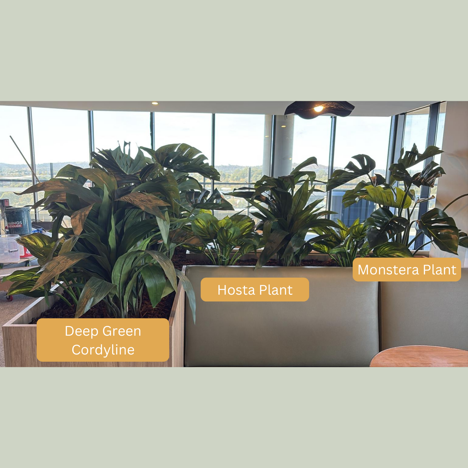 Artificial Monstera Plant