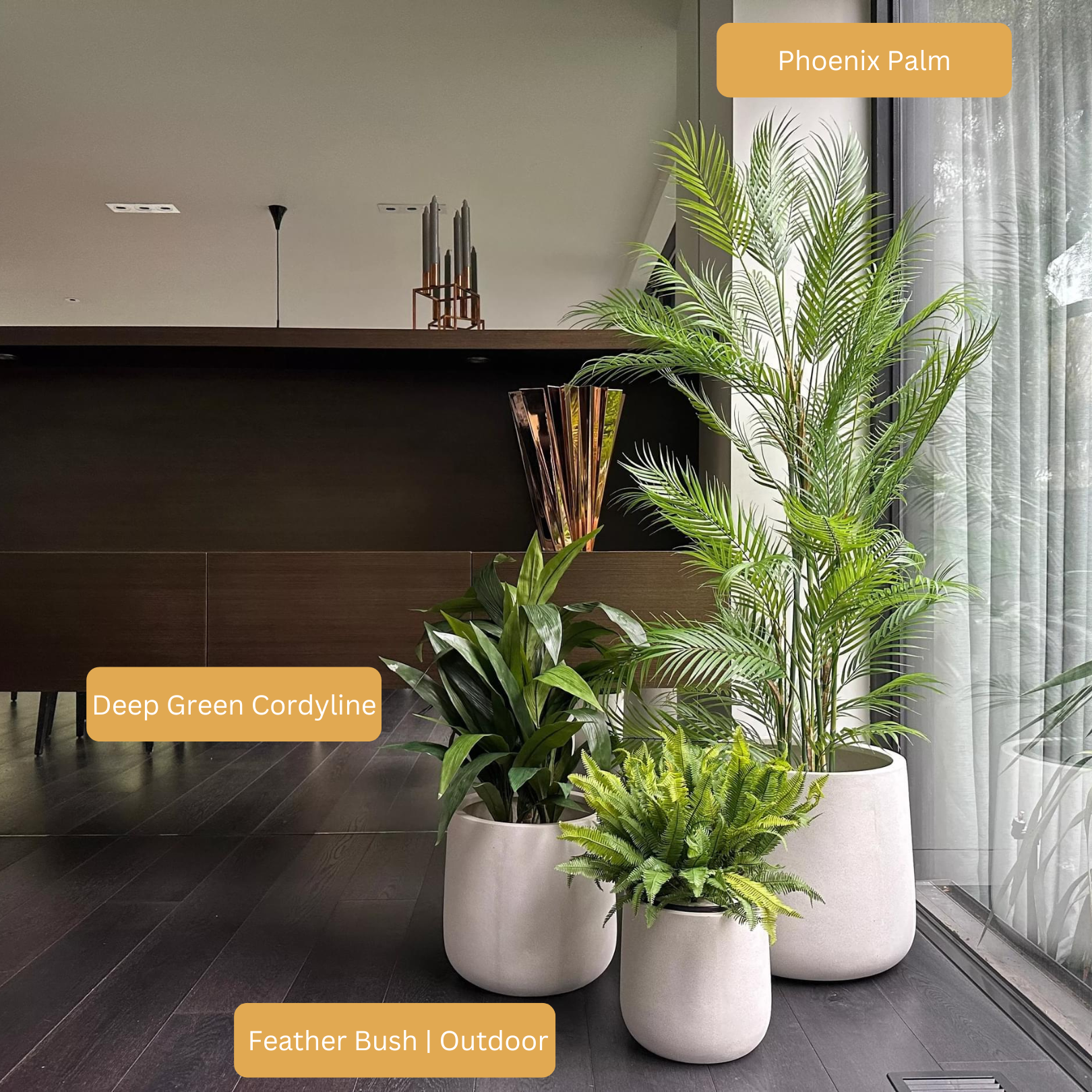 Artificial Cordyline Plant | Deep Green