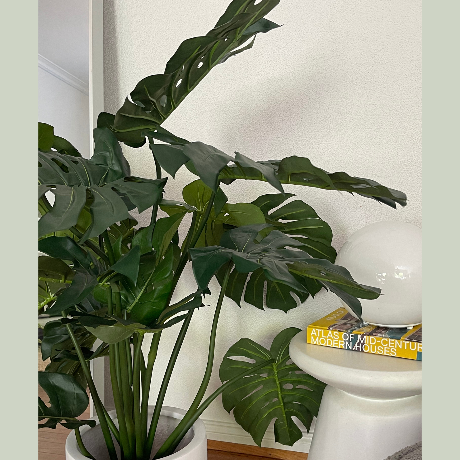 artificial swiss cheese plant Extra Wide Artificial Monstera Plant