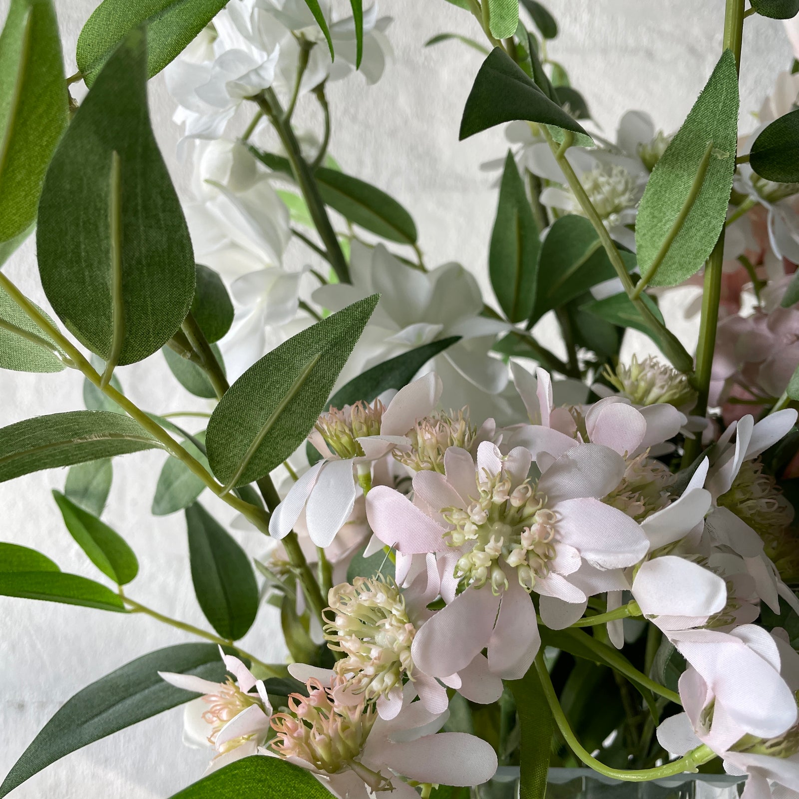 Artificial Floral Vase | Pink