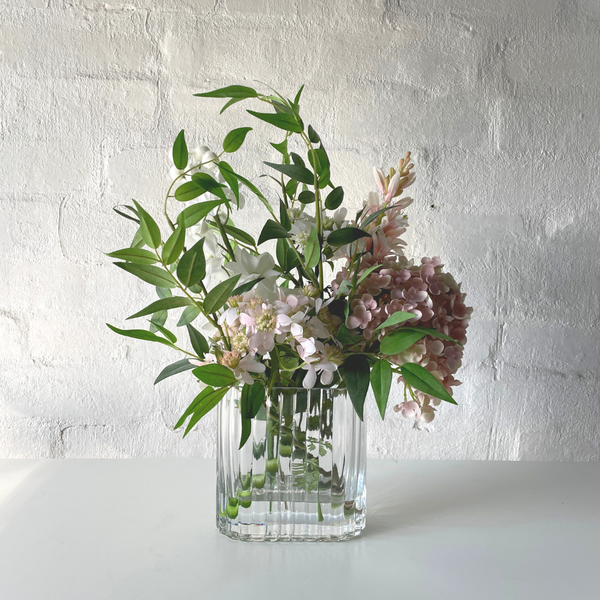 Artificial Floral Vase | Pink