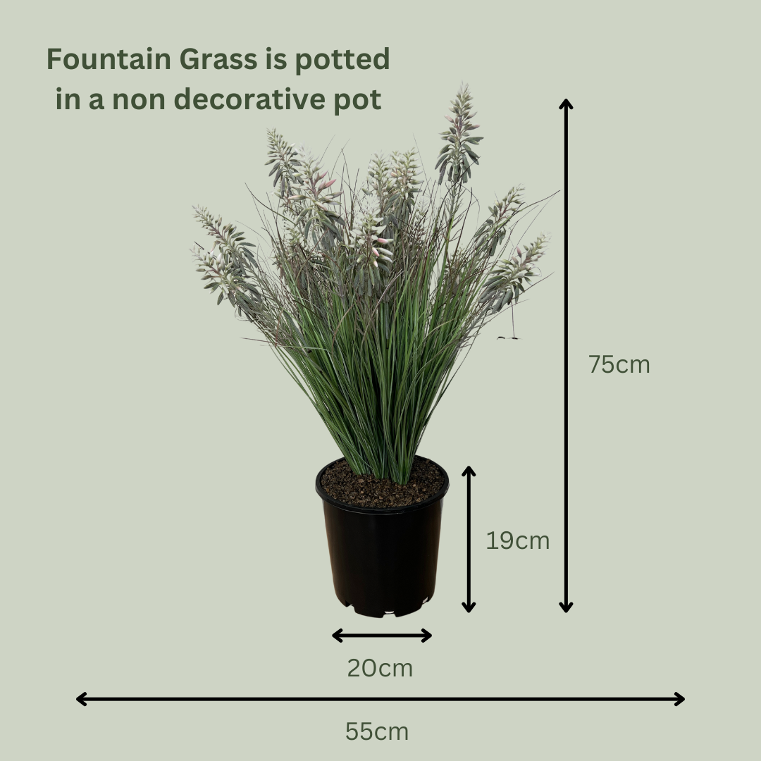 Artificial Fountain Grass