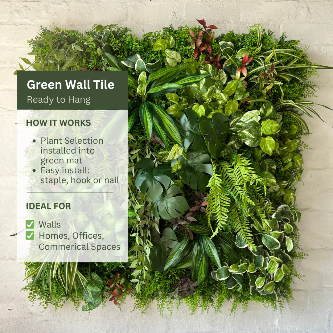 Artificial Green Wall Tile