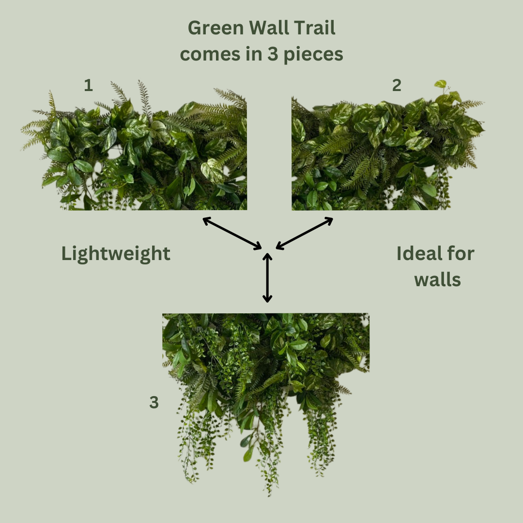 Artificial Green Wall Trail