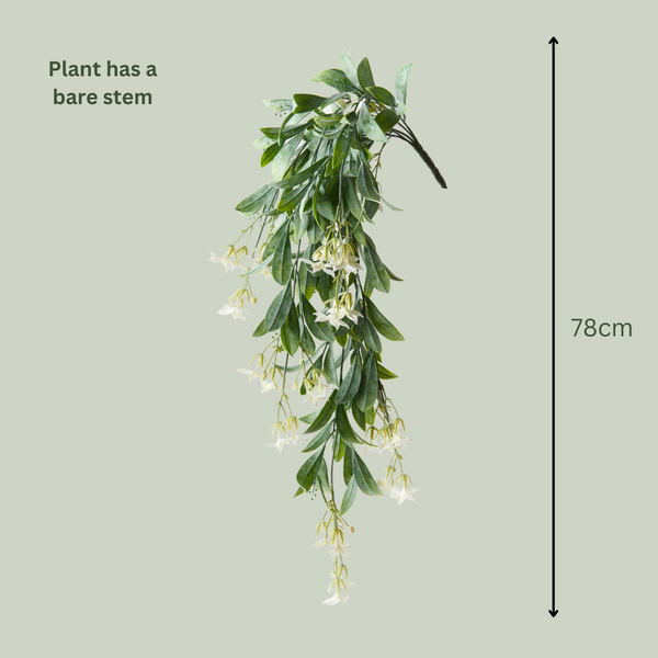 Artificial Hanging Star Blossom Plant