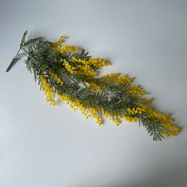 Artificial Hanging Wattle Yellow