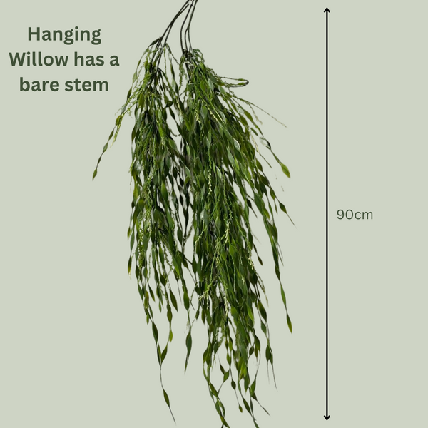 Artificial Hanging Willow Plant