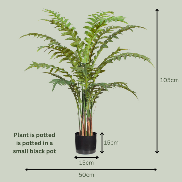 Artificial Hare's Foot Fern