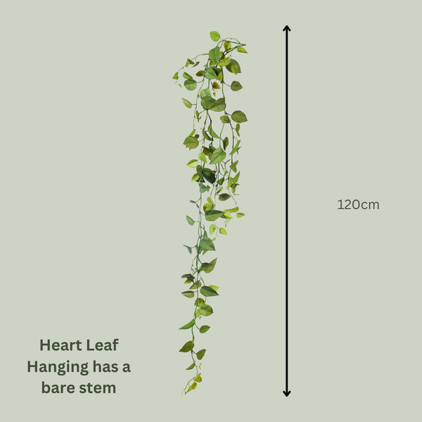 Artificial Heart Leaf Hanging