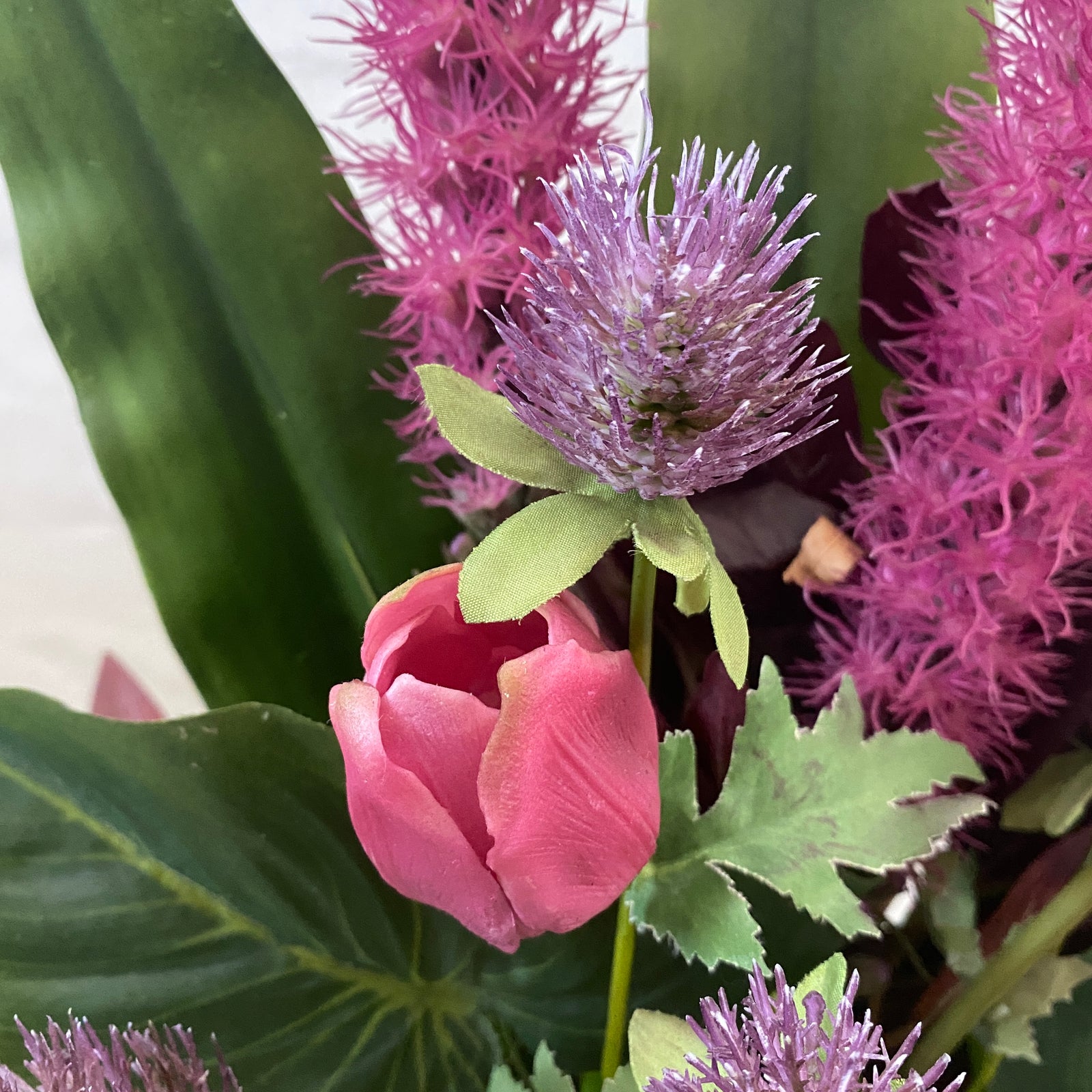 Artificial Floral Arrangement (Ex Rental)  Purples #4