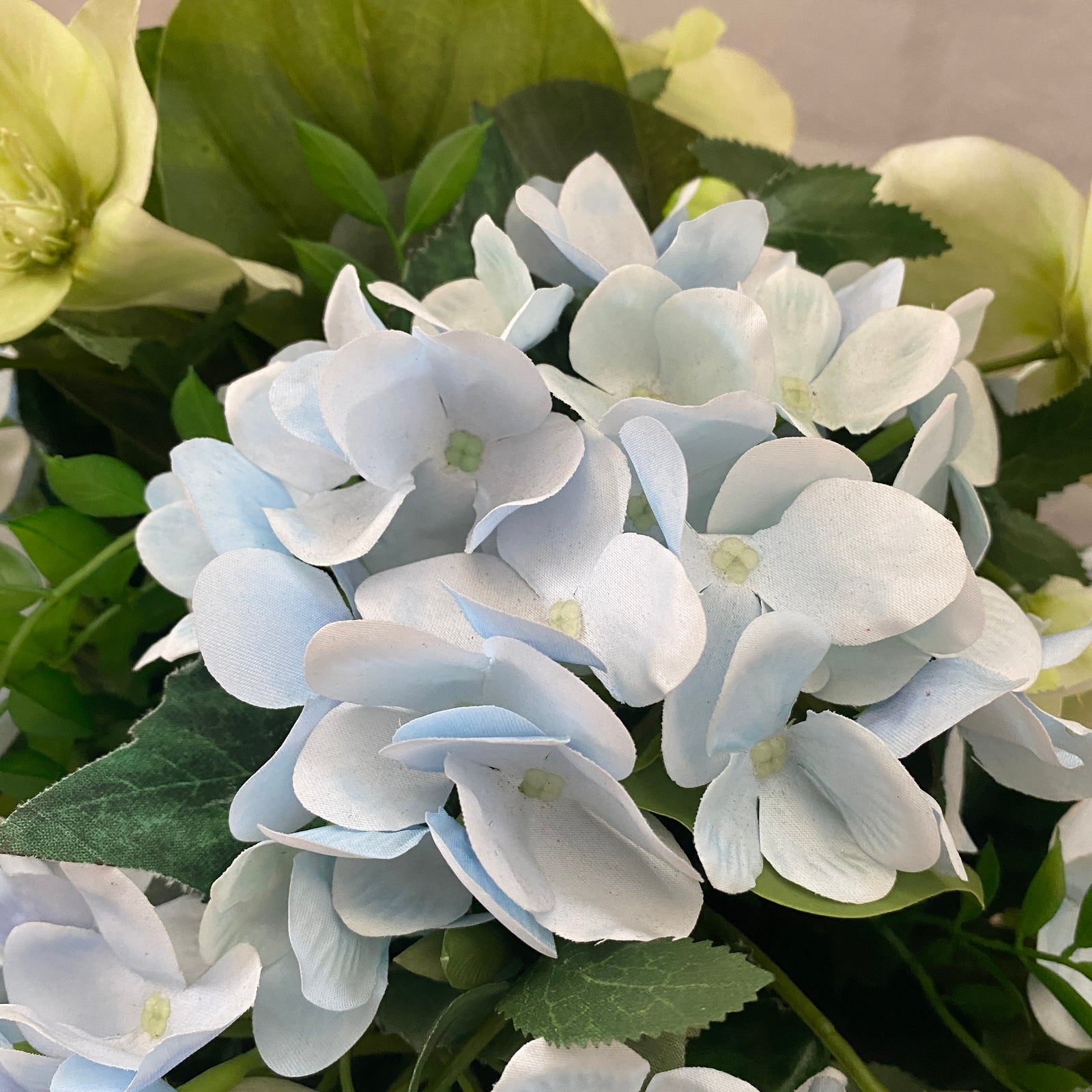 Artificial Floral Arrangement (Ex Rental) Blues Ceramic