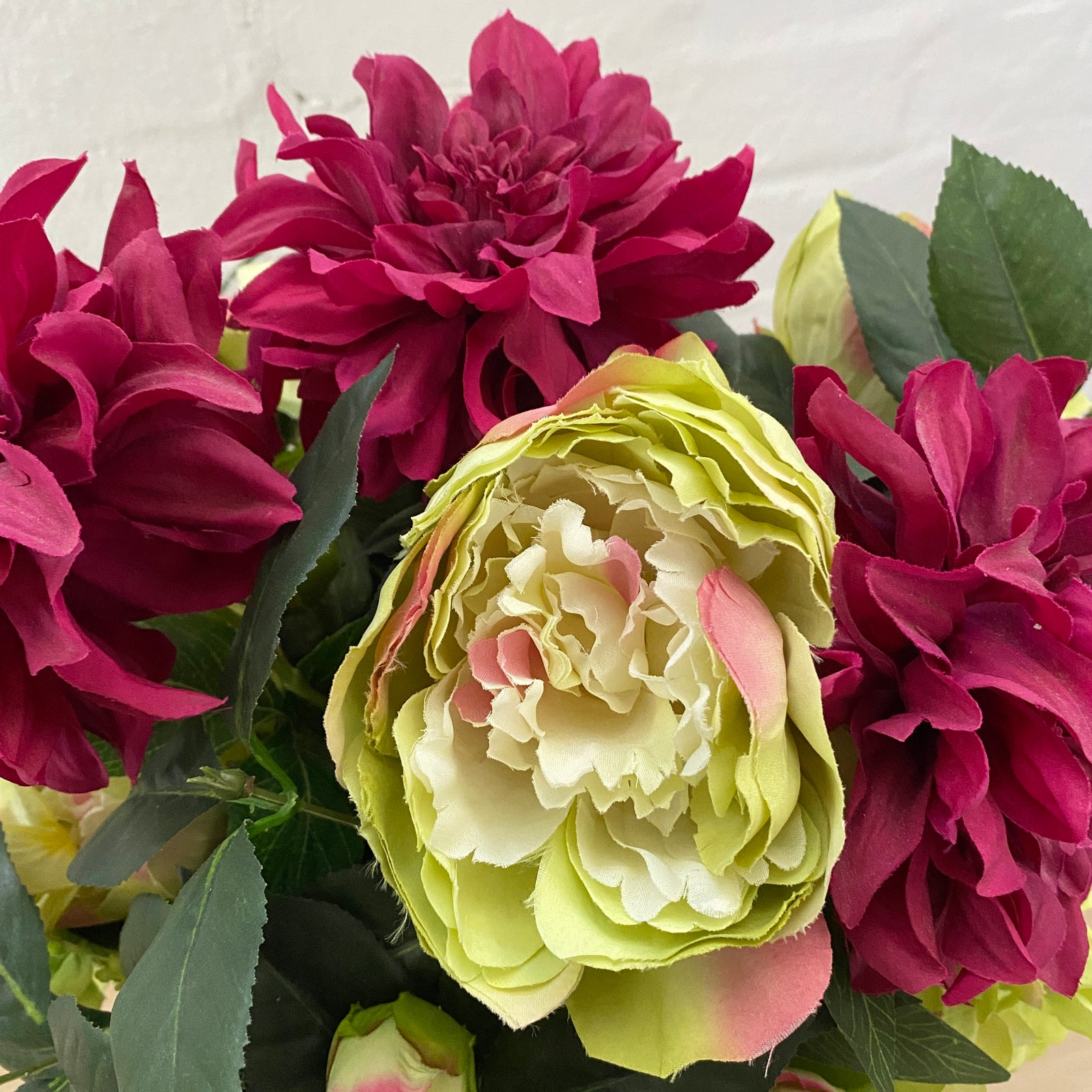 Artificial Floral Arrangement (Ex Rental) Purples and Greens