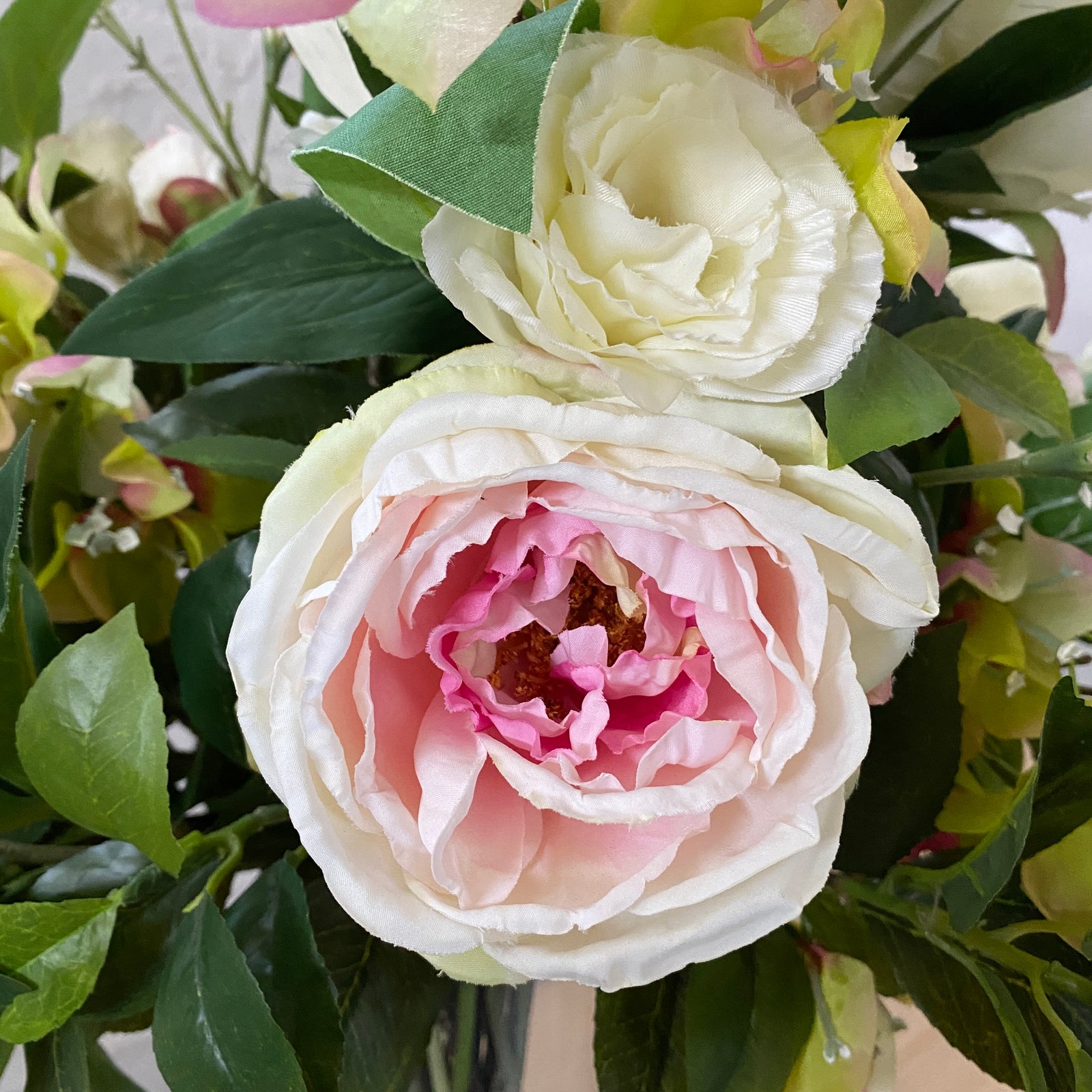 Artificial Floral Arrangement (Ex Rental) Whites #3