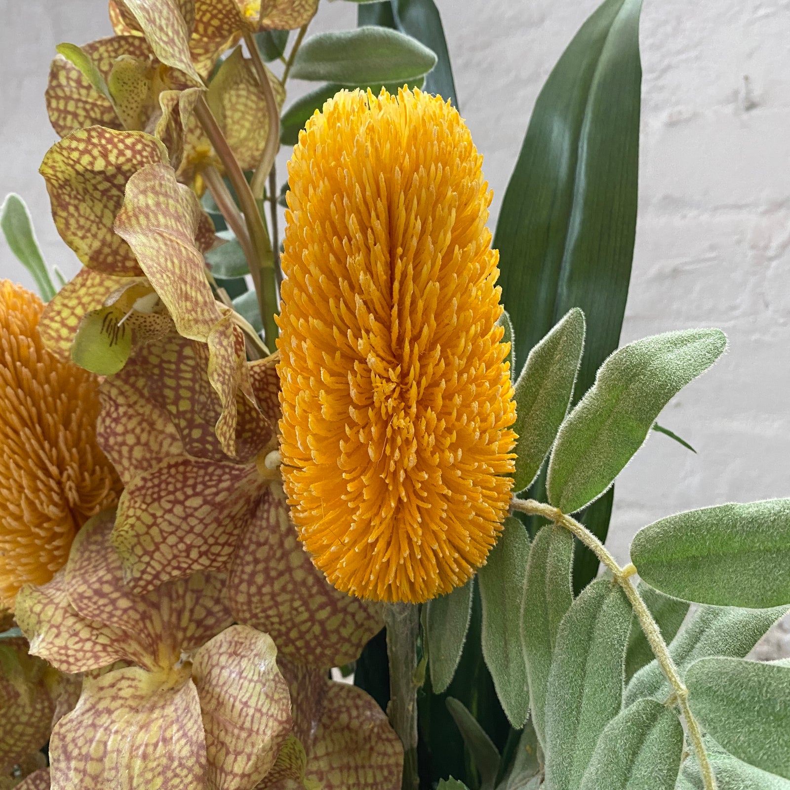 Artificial Floral Arrangement (Ex Rental) Oranges Ceramic