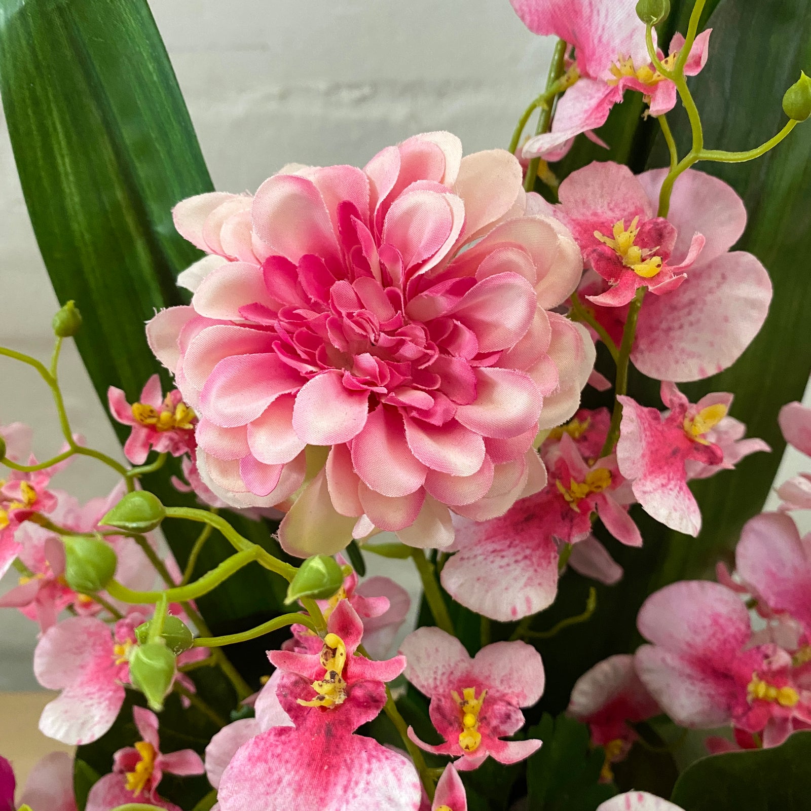 Artificial Floral Arrangement (Ex Rental) Pinks Ceramic