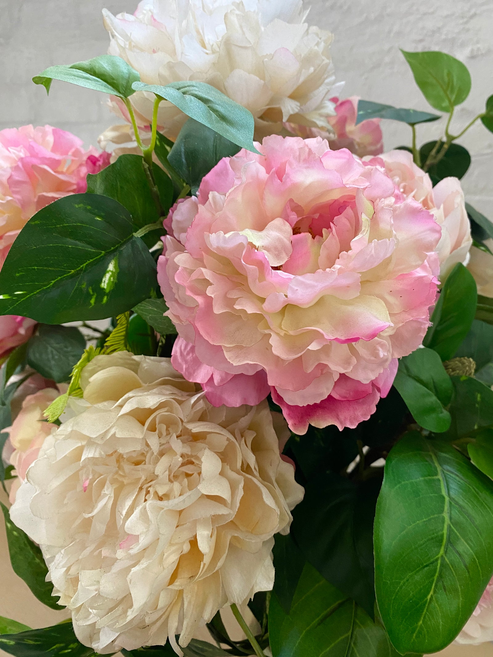 Artificial Floral Arrangement (Ex Rental)  Light Pinks