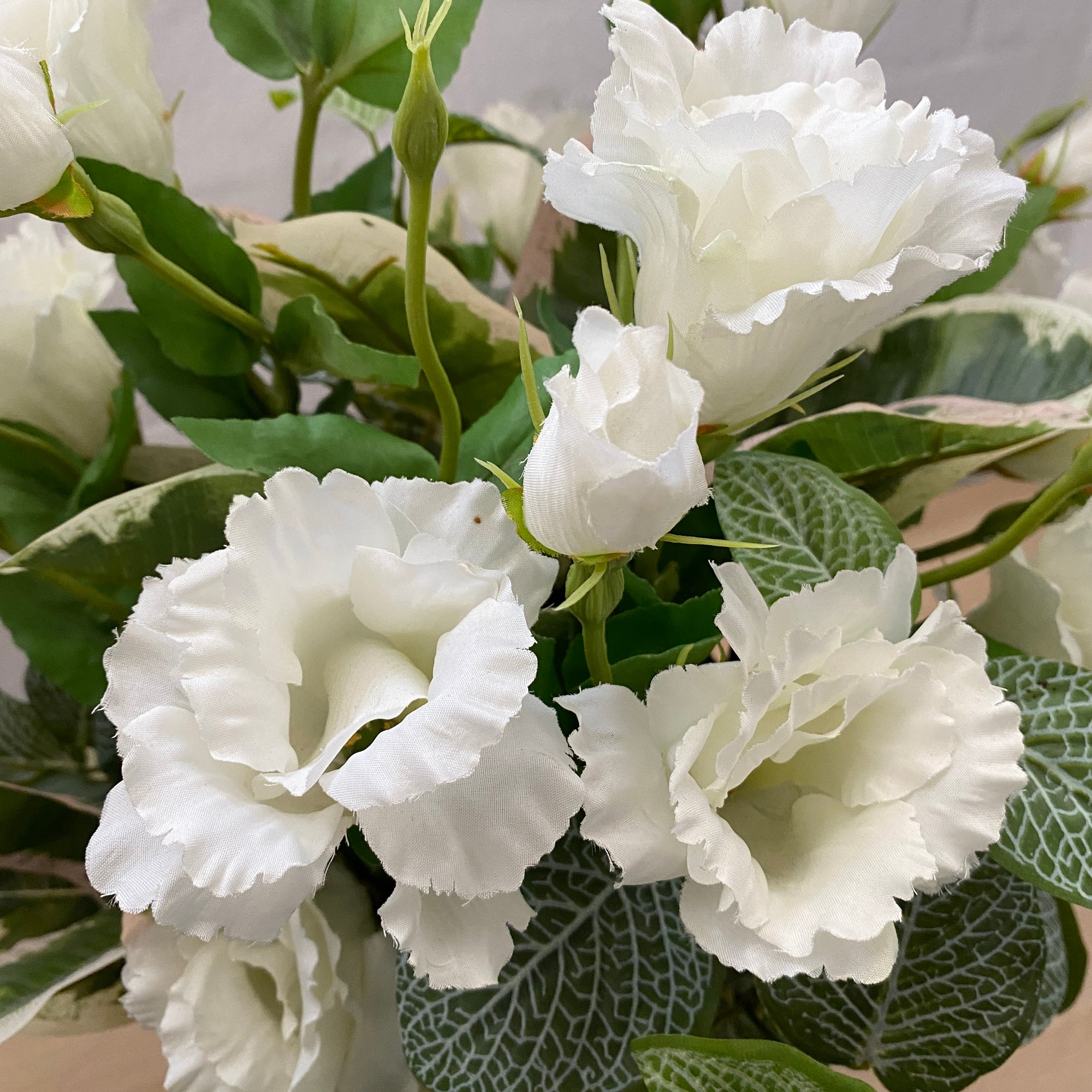 Artificial Floral Arrangement (Ex Rental) Whites #4