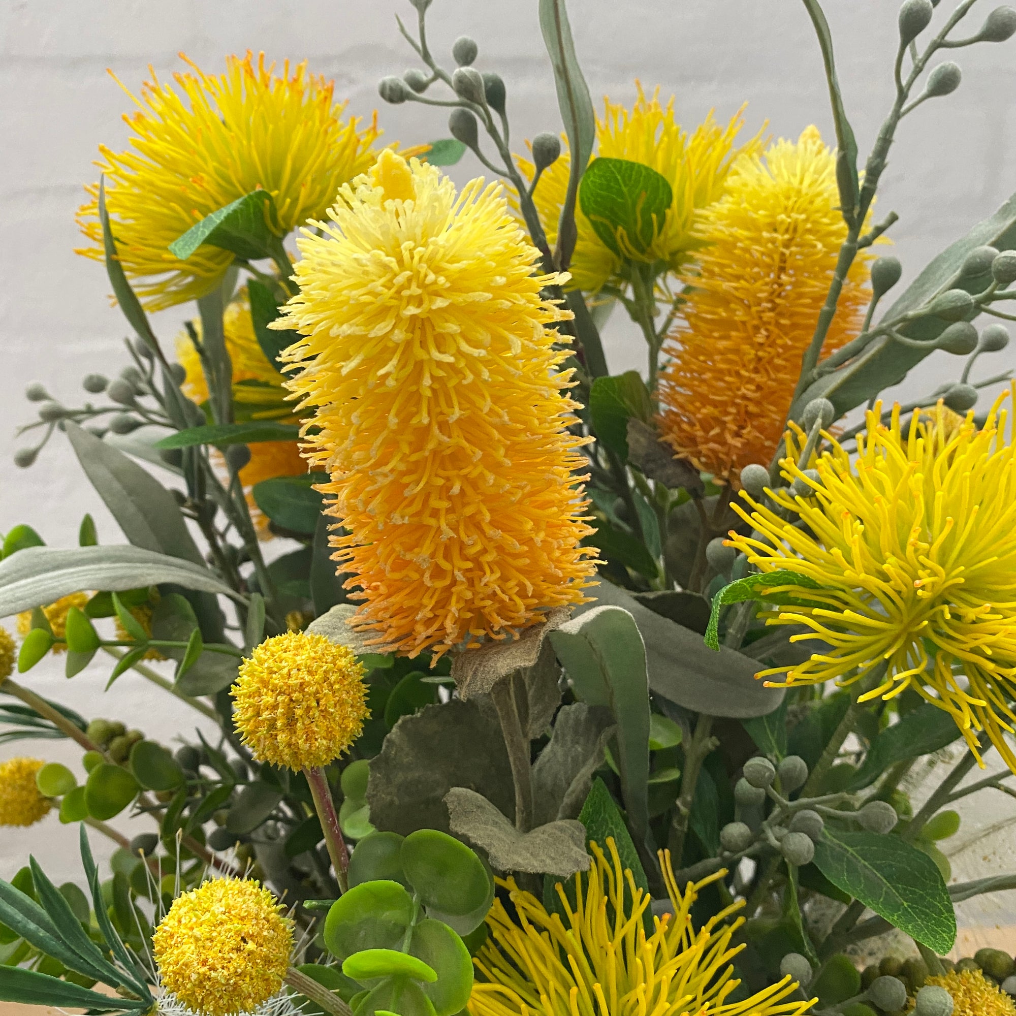 Artificial Floral Arrangement (Ex Rental) Yellows #2