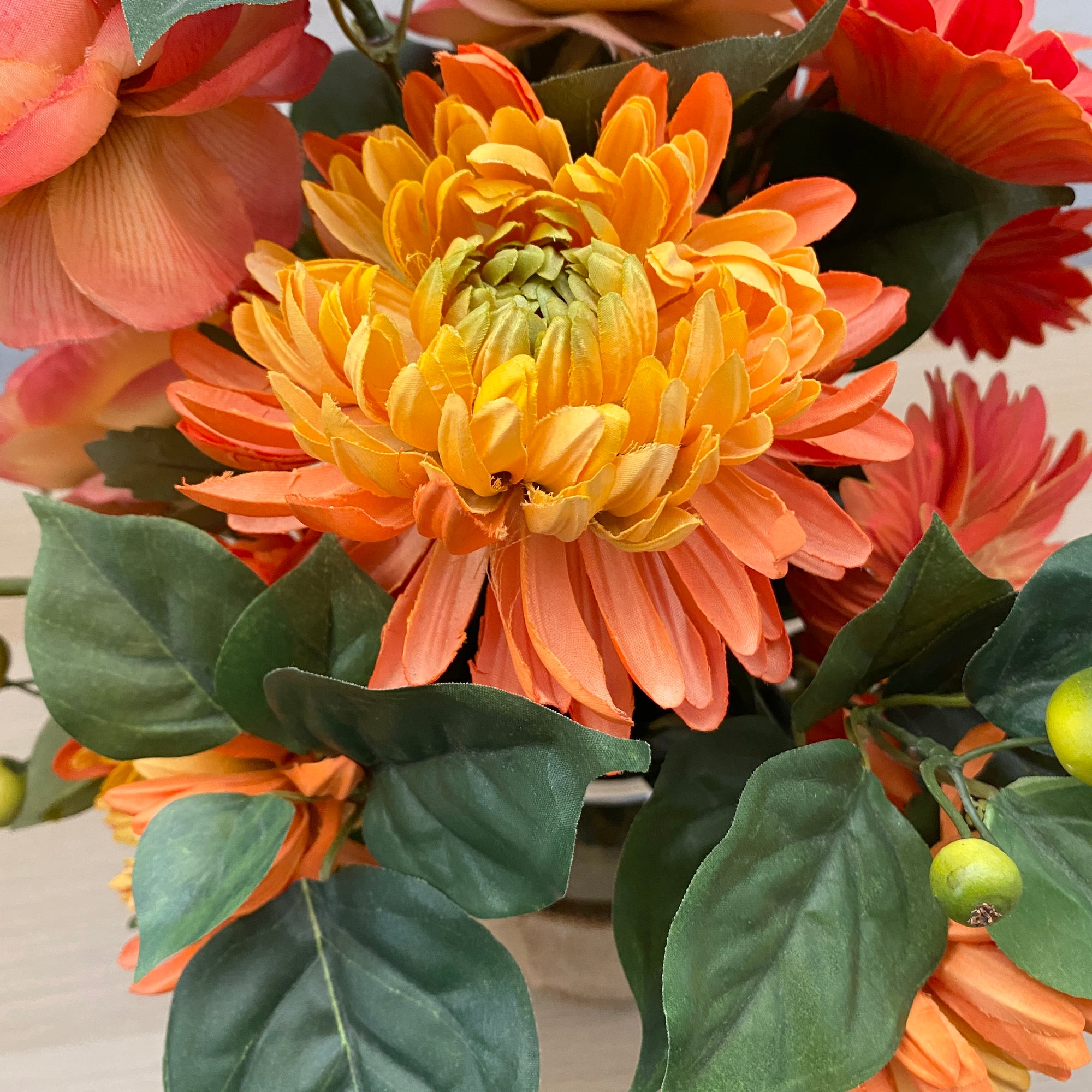 Artificial Floral Arrangement (Ex Rental) Oranges #3