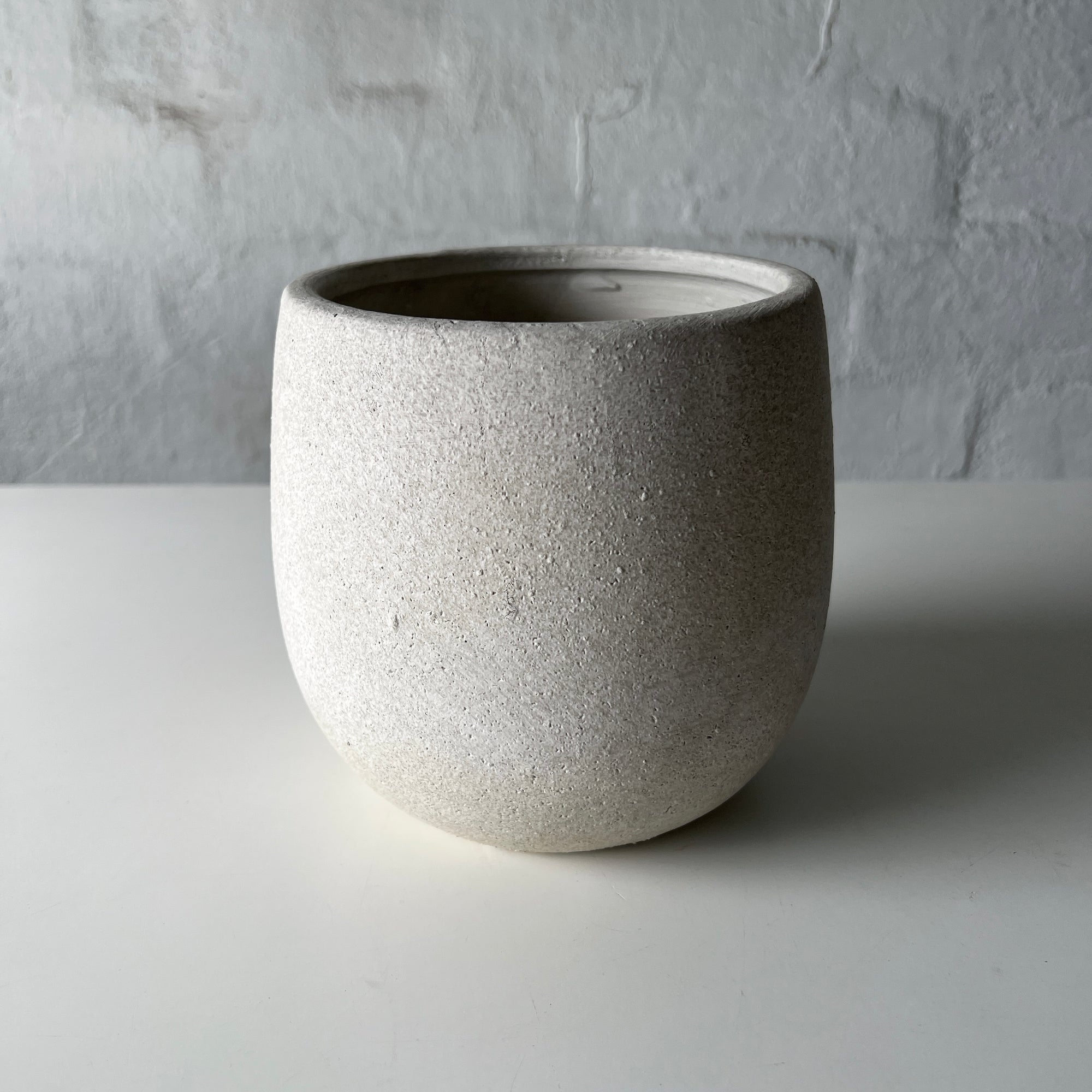 Sansa Pot | Stone White