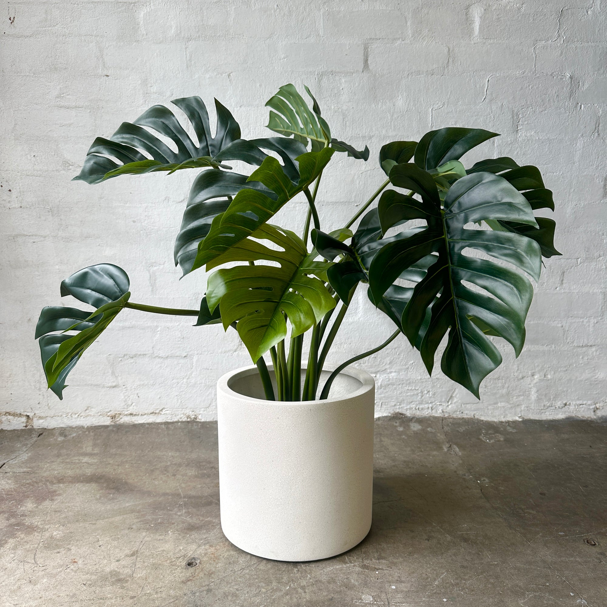split leaf philodendron fake Artificial Monstera Plant